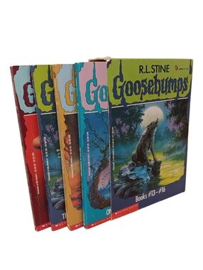 Goosebumps Book Set 13-16 in original slip